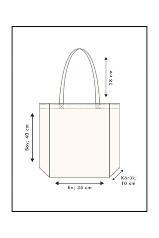 Printed Canvas Bag Bloom