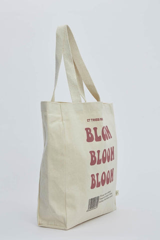 Printed Canvas Bag Bloom