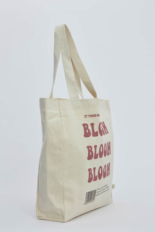 Baskılı Kanvas Çanta Bloom