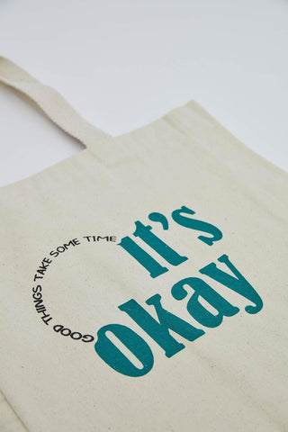 Printed Canvas Bag It Is Ok