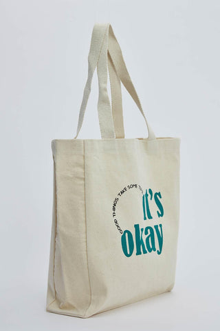 Printed Canvas Bag It Is Ok