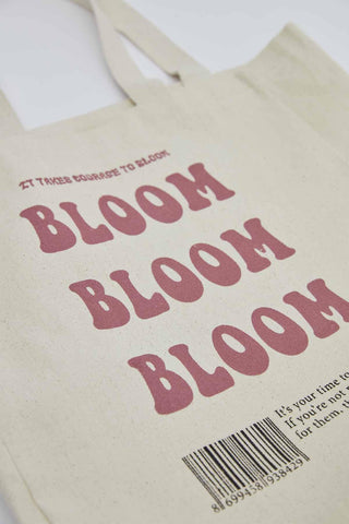 Baskılı Kanvas Çanta Bloom
