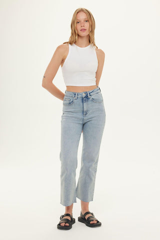 Denim Flare Jeans Light Blue