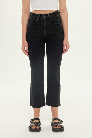 Denim Flare Jeans Black