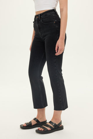 Denim Flare Jeans Black