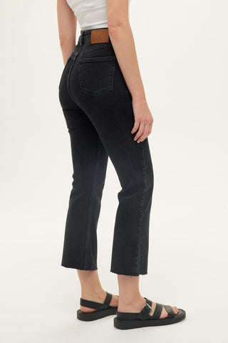 Denim Flare Jeans Black