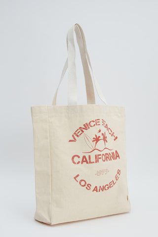 Printed Canvas Bag California