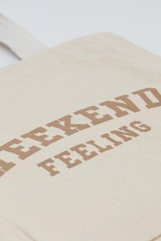 Printed Canvas Bag Weekend