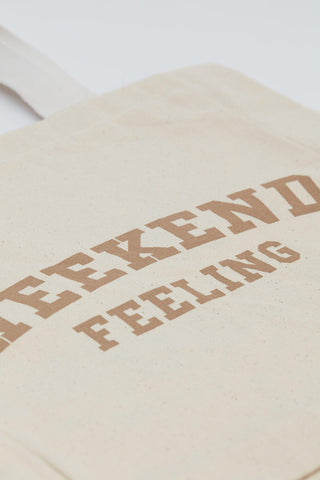 Printed Canvas Bag Weekend