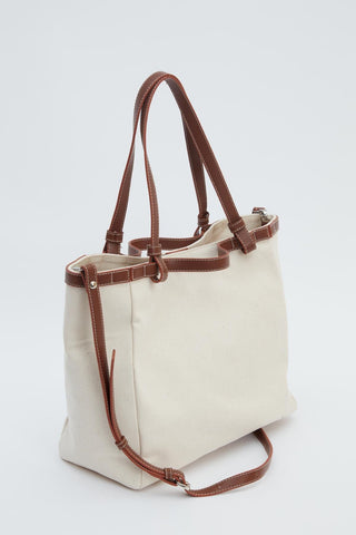 Canvas City Tote Bag Natural