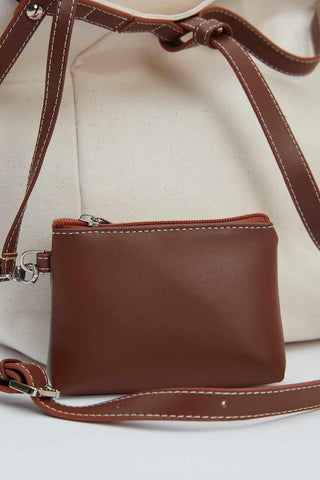 Canvas City Tote Bag Natural Natural