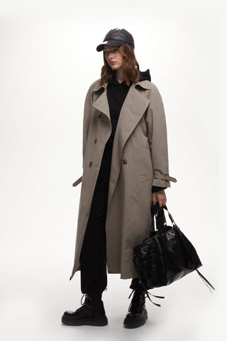 City Faux Leather Tote Bag Black