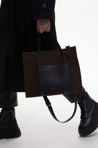 Urban Tote Çanta Kahverengi̇