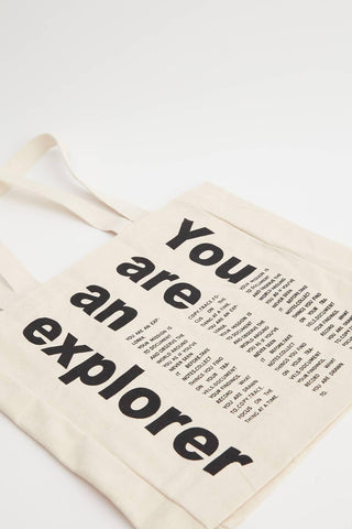 Printed Canvas Bag Explorer