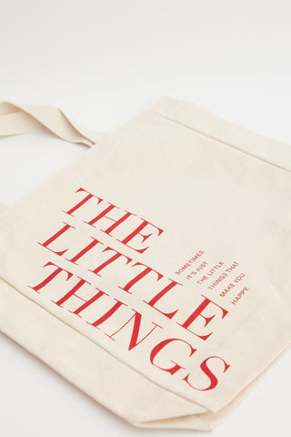 Printed Canvas Bag Little Things