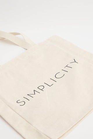 Printed Canvas Bag Simplicity