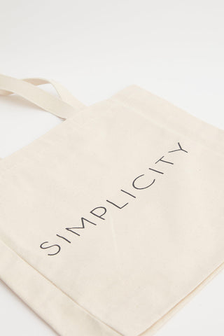 Printed Canvas Bag Simplicity