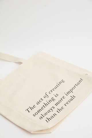 Printed Canvas Bag The Act