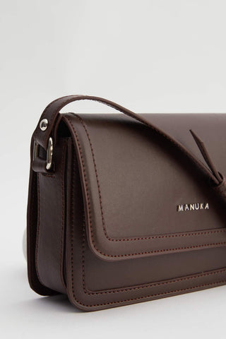 Cover Shoulder Bag Dark Brown