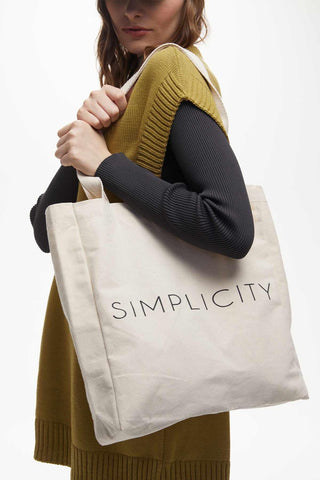 Printed Canvas Bag Simplicity