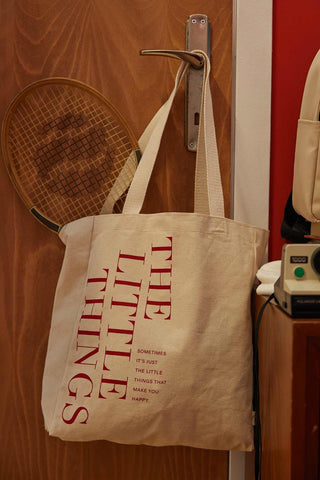 Printed Canvas Bag Little Things