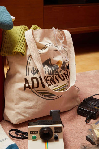 Printed Canvas Bag Adventure