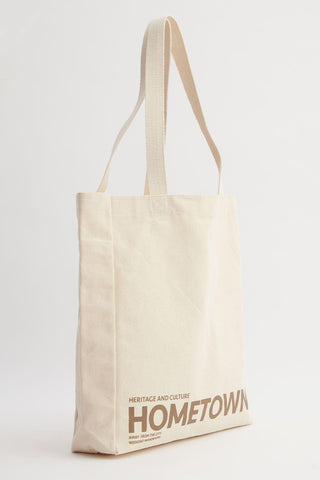 Printed Canvas Bag Hometown Brown