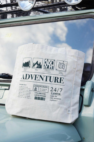 Baskılı Kanvas Çanta Sınırsız