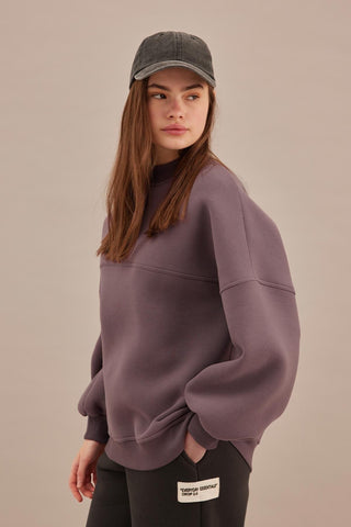 Brushed Sweatshirt Lavender