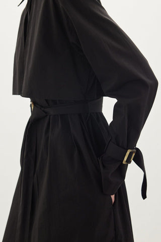 Trench Dress Black