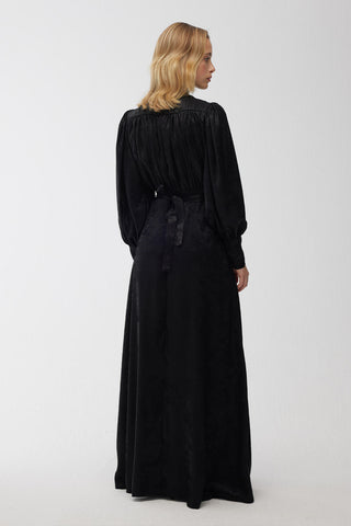 Shine Evening Dress Black