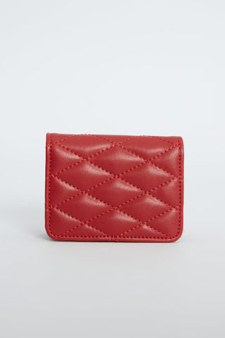 Quilted Mini Bag Red