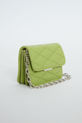 Quilted Mini Bag Green