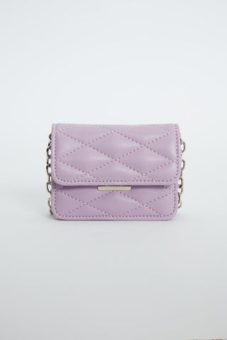 Quilted Mini Bag Lilac