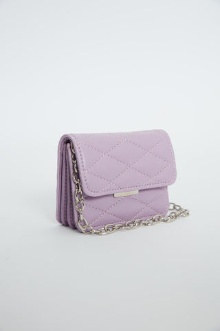 Quilted Mini Bag Lilac