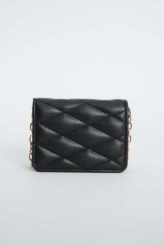 Quilted Mini Bag Black