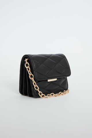 Quilted Mini Bag Black