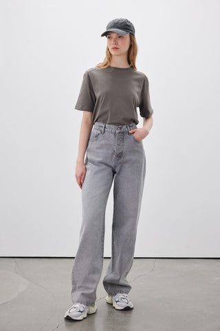 1960 Wide Leg Denim Jeans Grey