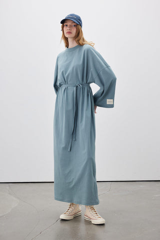 Long Oversized Dress Blue