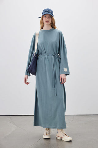 Long Oversized Dress Blue