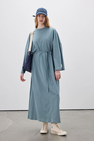 Long Oversized Dress Blue