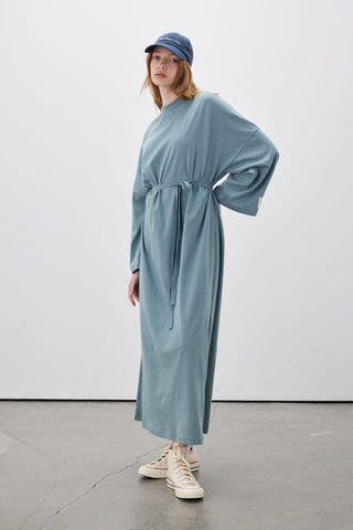 Long Oversized Dress Blue