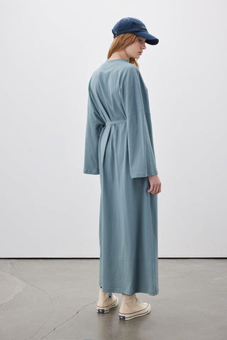 Long Oversized Dress Blue