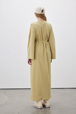 Long Oversized Dress Yellow