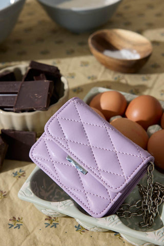 Quilted Mini Bag Lilac