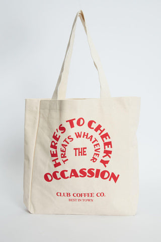 Printed Canvas Bag Cheeky