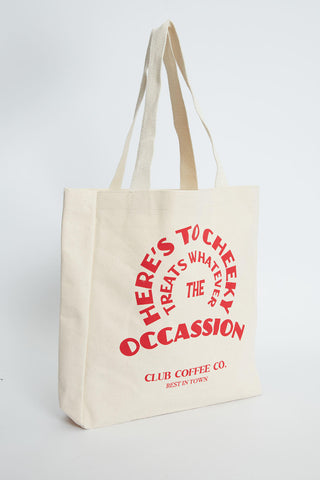 Printed Canvas Bag Cheeky