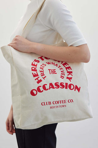 Printed Canvas Bag Cheeky