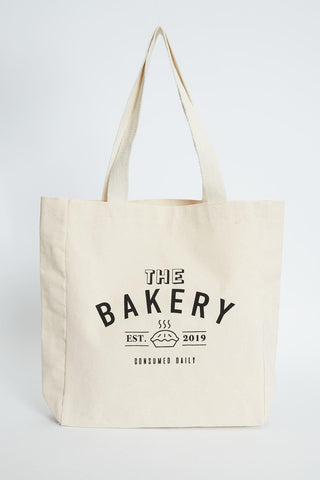 Printed Canvas Bag The Bakery