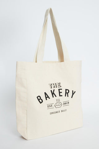 Printed Canvas Bag The Bakery